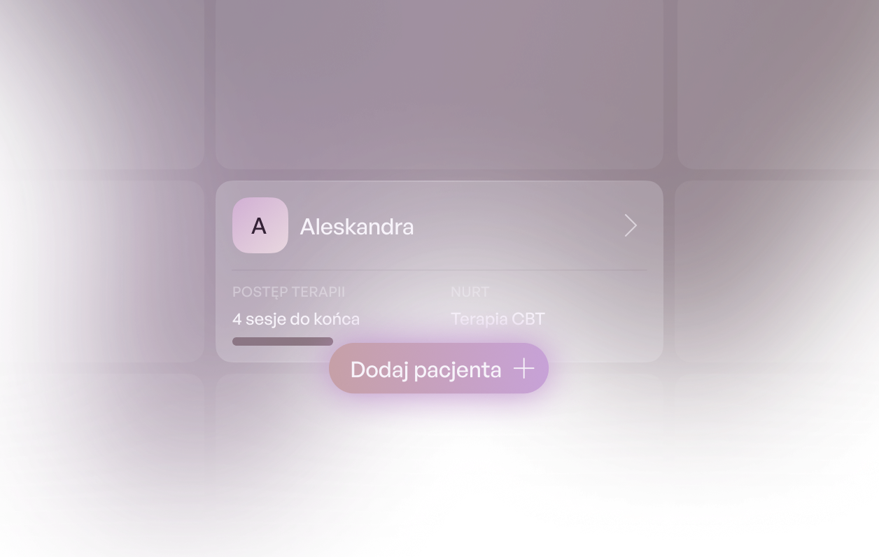 Patient management interface